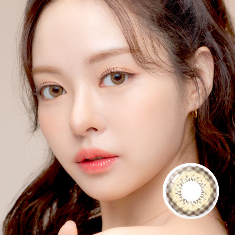 韓國GEO彩色月拋 Sunset Brown(1片裝)