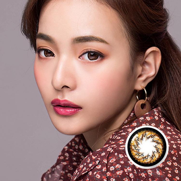 韓國GEO Mimi咖啡彩色月拋 焦糖瑪奇朵(1片裝)