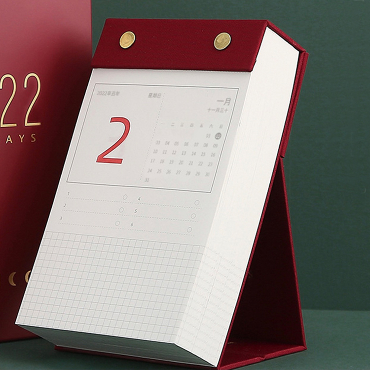 精裝布面日曆