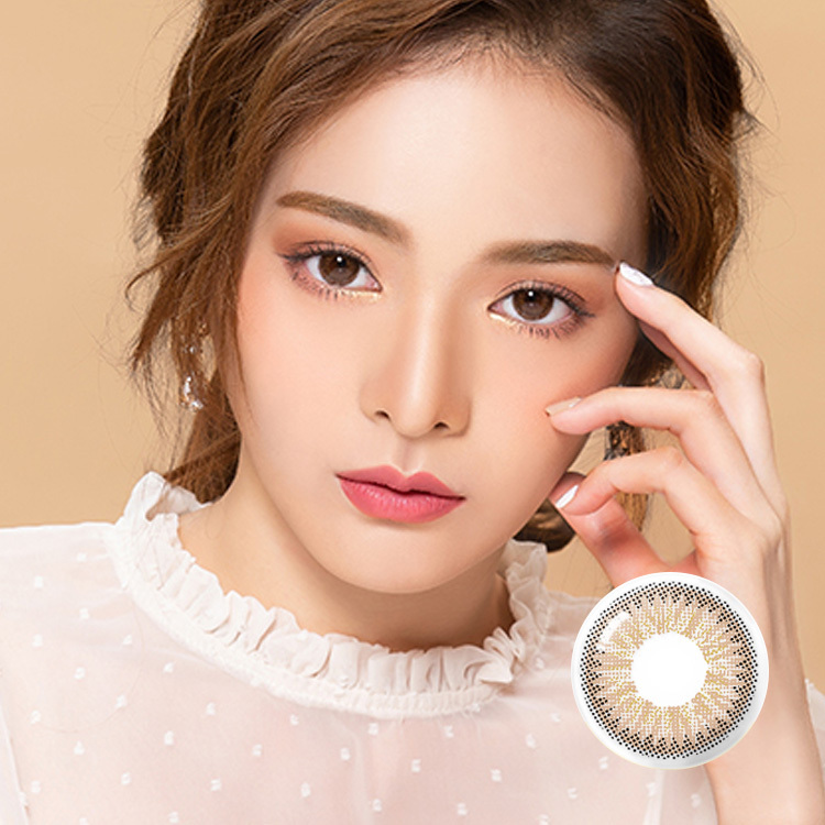 韓國GEO 梨花彩色季拋 梨花棕(1片裝)