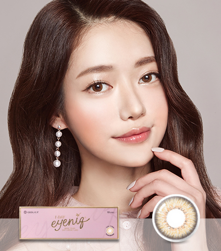 韓國GEO Eyeniq彩色日拋 Glam Brown10片裝