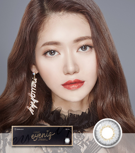韓國GEO Eyeniq彩色日拋 Glam Gray10片裝