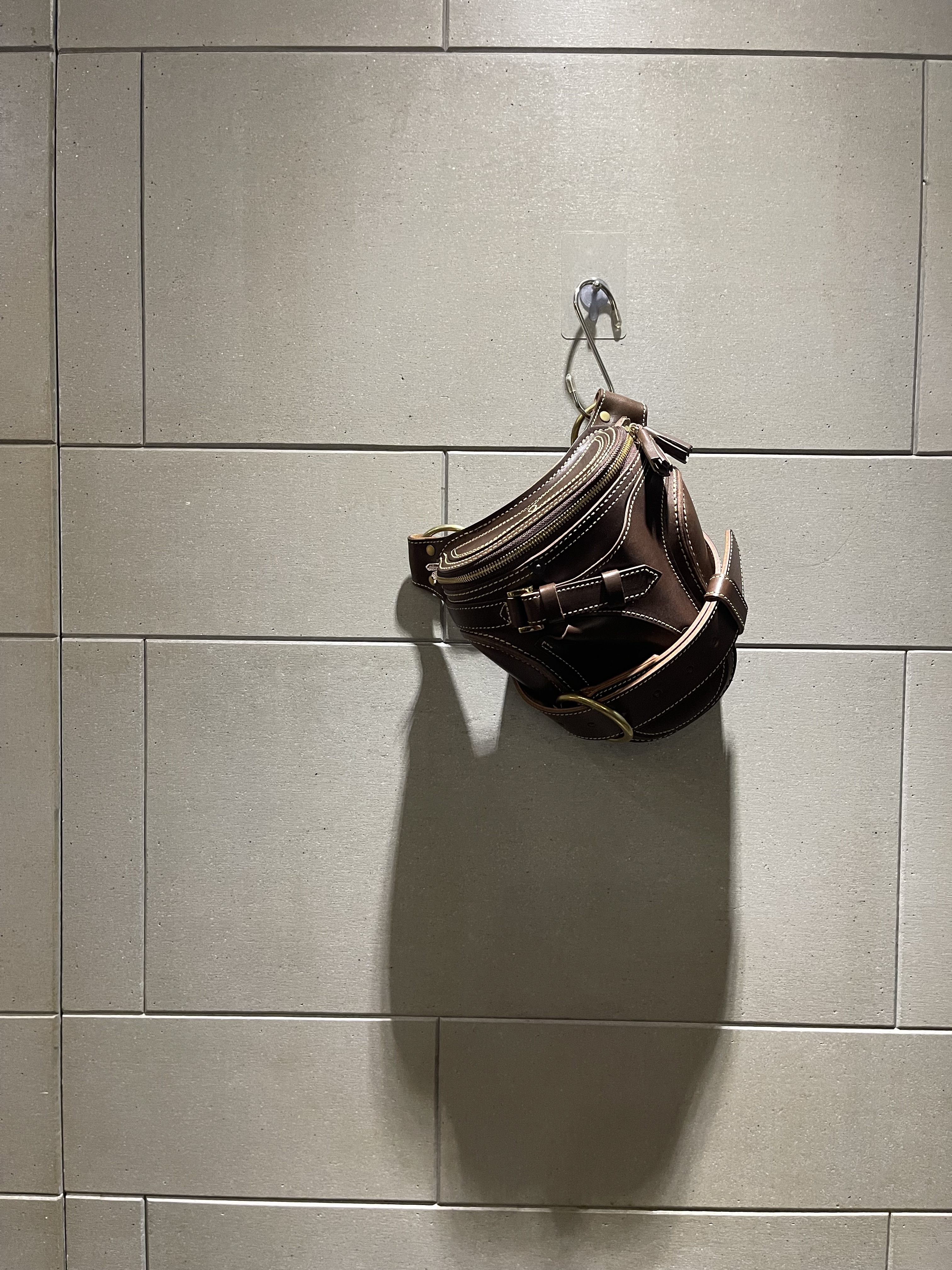 CHINGHISN x GAHO聯名腰包 BETA TYP深咖啡色