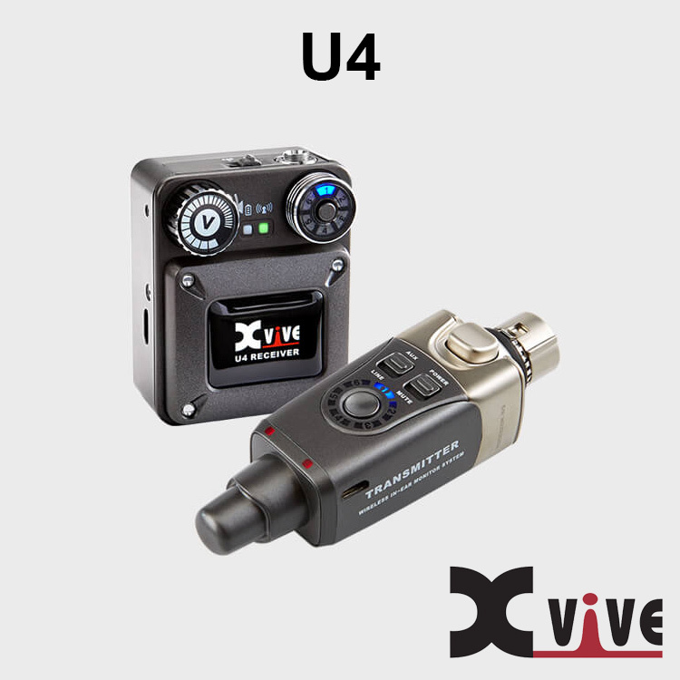 Xvive U4 2.4G 無線 入耳式 監控系統