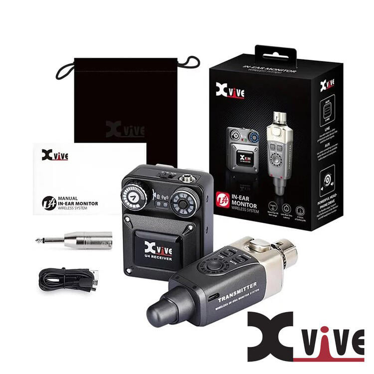 Xvive U4 2.4G 無線 入耳式 監控系統