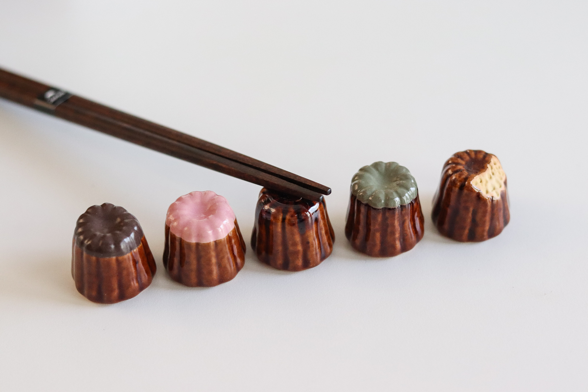 日本 手作 cannelé 可麗露 筷架