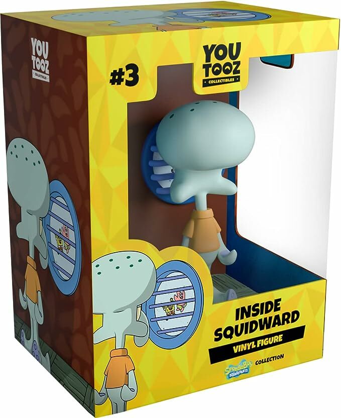 YOUTOOZ VINYL FIGURE "INSIDE SQUIDWARD" 海綿寶寶 看窗外 章魚哥
