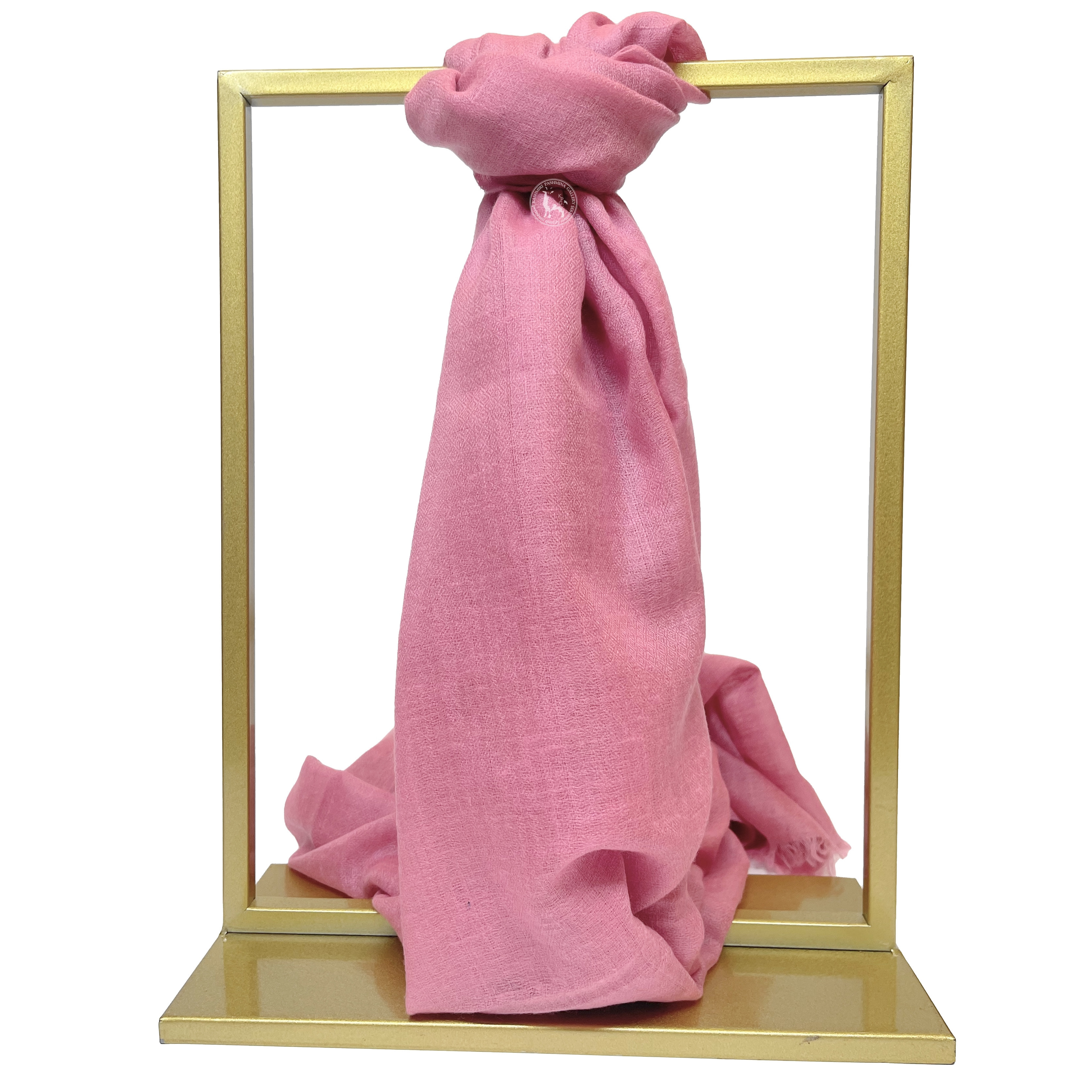 DarkPink Hand-Twisting Shahmina Shawl