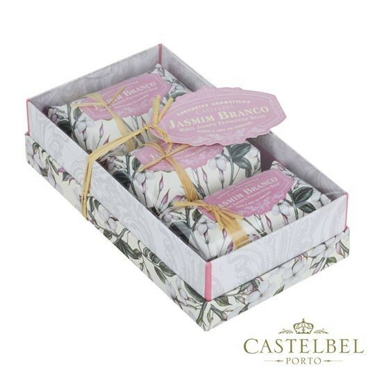【CASTELBEL】暮春之吻-茉莉香氛皂禮盒 3x150g)Ⓗ