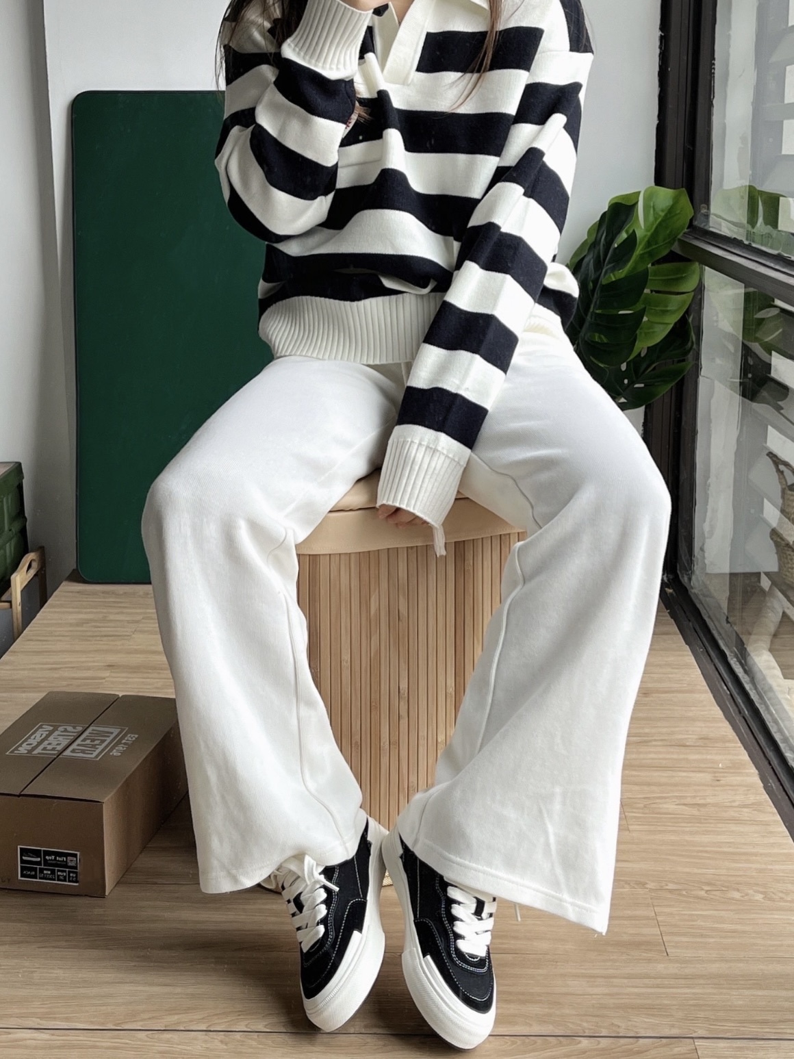 Vision Street Wear 復古 麂皮 滑板鞋 板鞋 黑