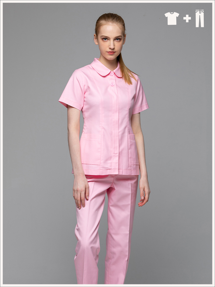【整套販售】B204-A0 女護理套裝-B立挺布-寶寶粉