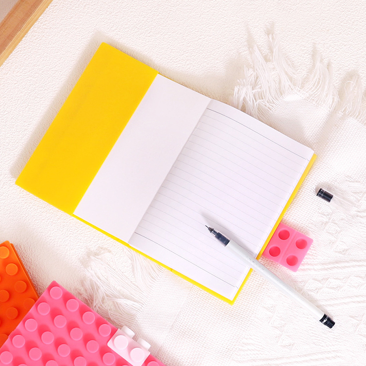 矽膠積木筆記本