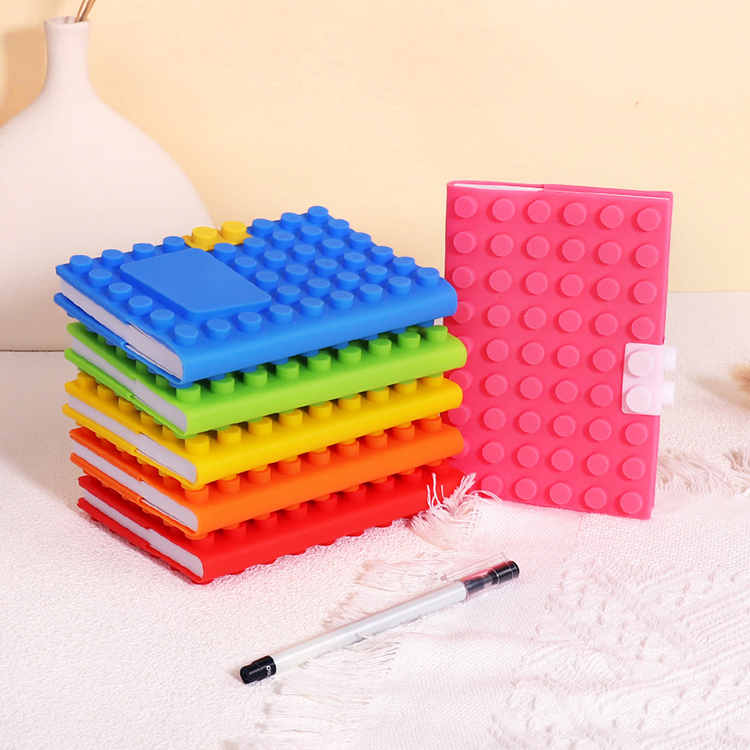 矽膠積木筆記本