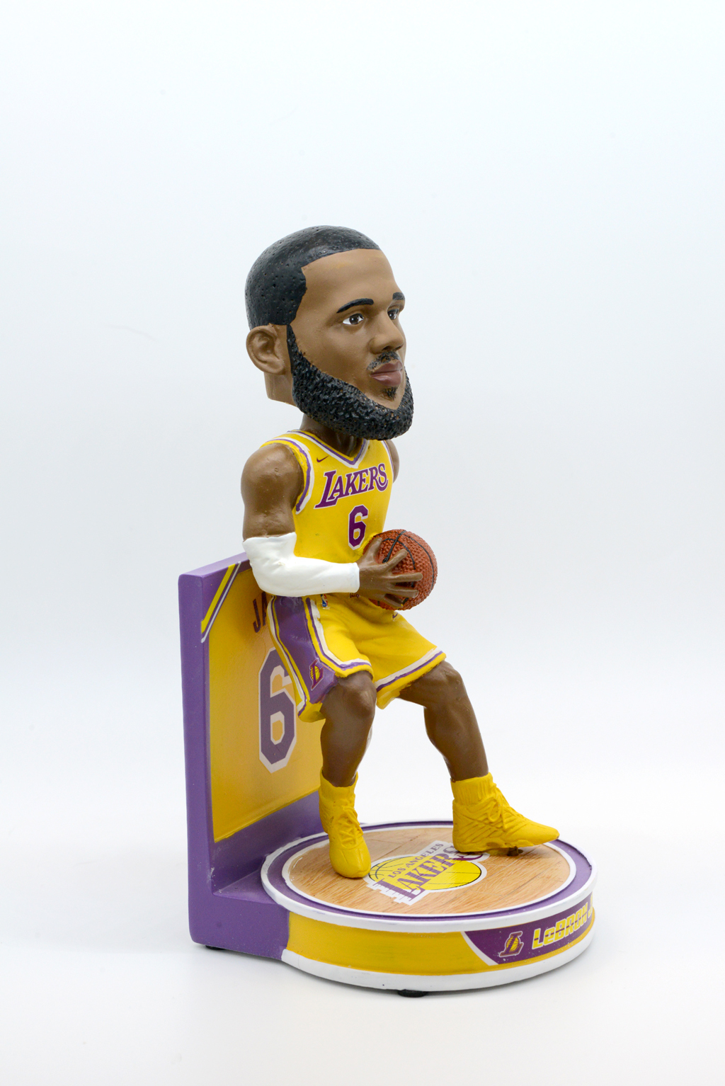 FOCO 洛杉磯湖人隊 LeBron James Hero 系列 搖頭娃娃