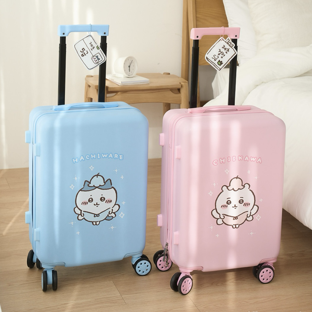 預訂｜韓國限定 Chiikawa & Hachiware 20吋行李箱+行李吊牌套裝