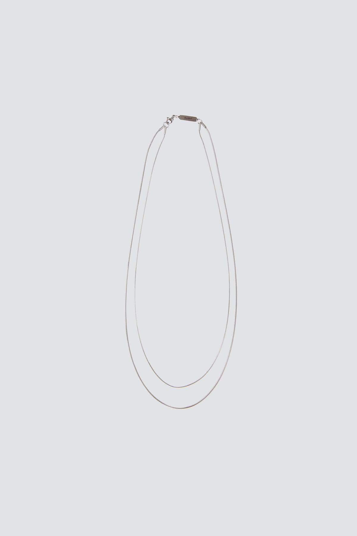 Double Chain Necklace｜Silver｜Hong Kong Original Design