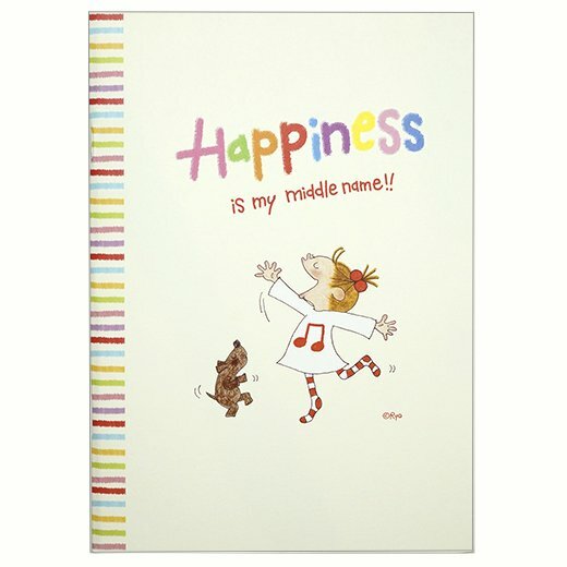 coco醬_幸褔 A5方格筆記本｜日本Greeting Life