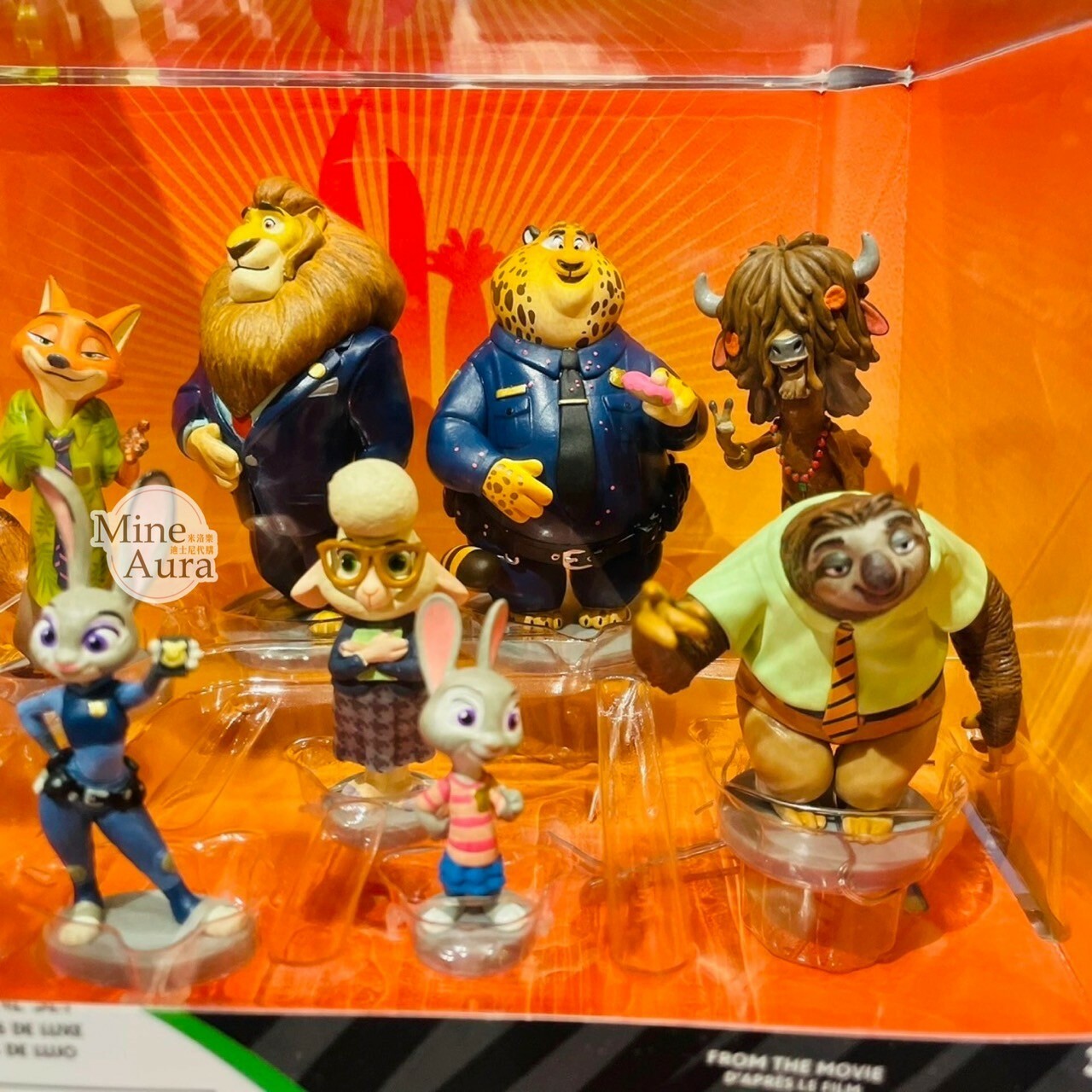 動物方城市 Zootopia 角色大集合 公仔 擺飾品 -上海迪士尼樂園