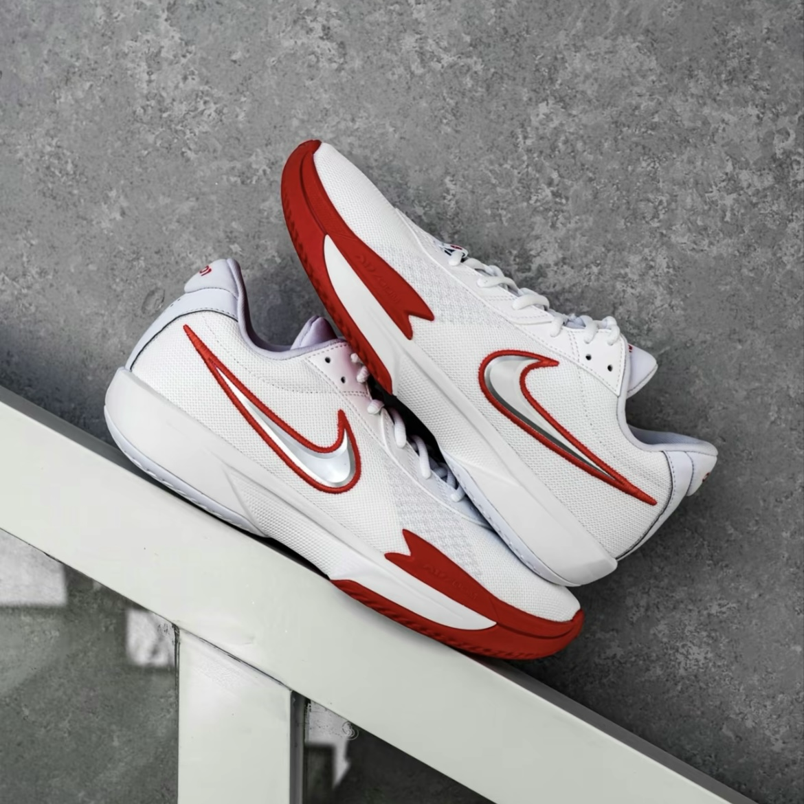 Nike Air Zoom GT Cut Academy EP 紅白銀 緩震 實戰籃球鞋