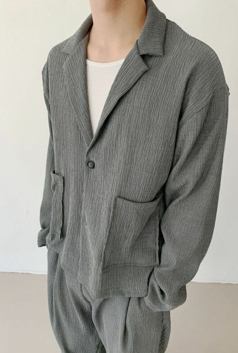 淨色西裝褸 MALENKII-003S