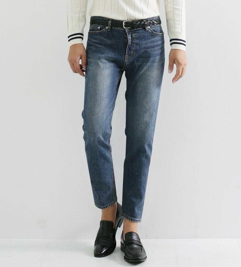 洗水修身牛仔褲 J720