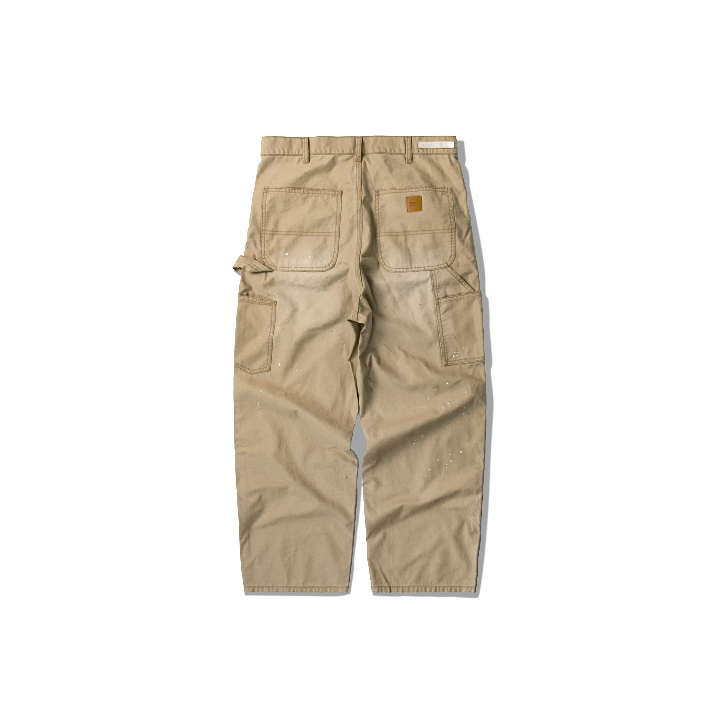 【車庫服飾】ORDINARY 潑漆做舊水洗工作褲