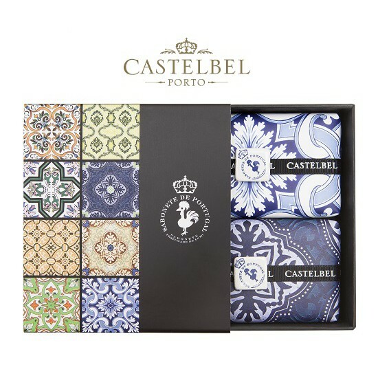 【CASTELBEL】奇蹟系列香氛皂精緻禮盒組 (薰衣草甘菊+大黃黑醋栗) 2x200gⒽ