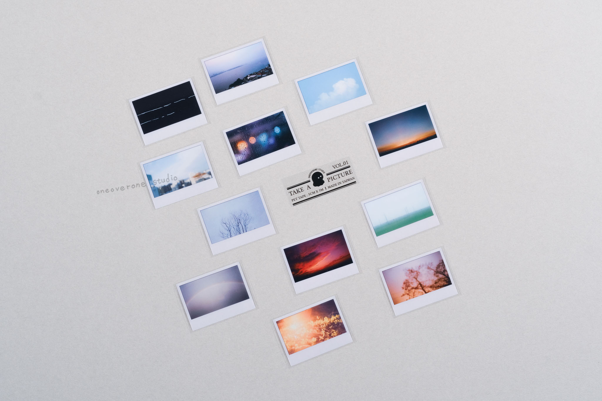 Take a picture VOL.01 PET膠帶｜一分之一工作室 臺灣