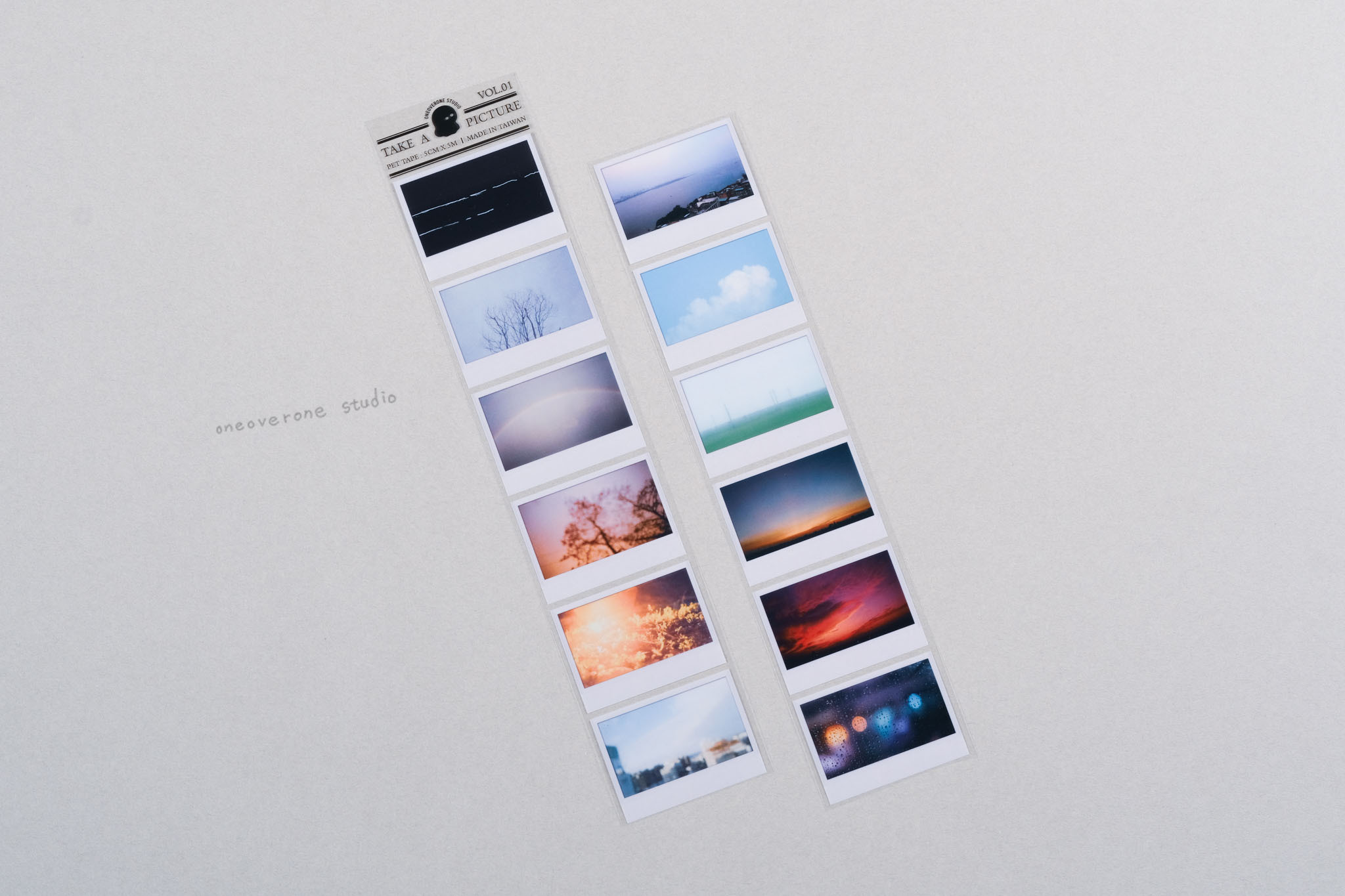 Take a picture VOL.01 PET膠帶｜一分之一工作室 臺灣
