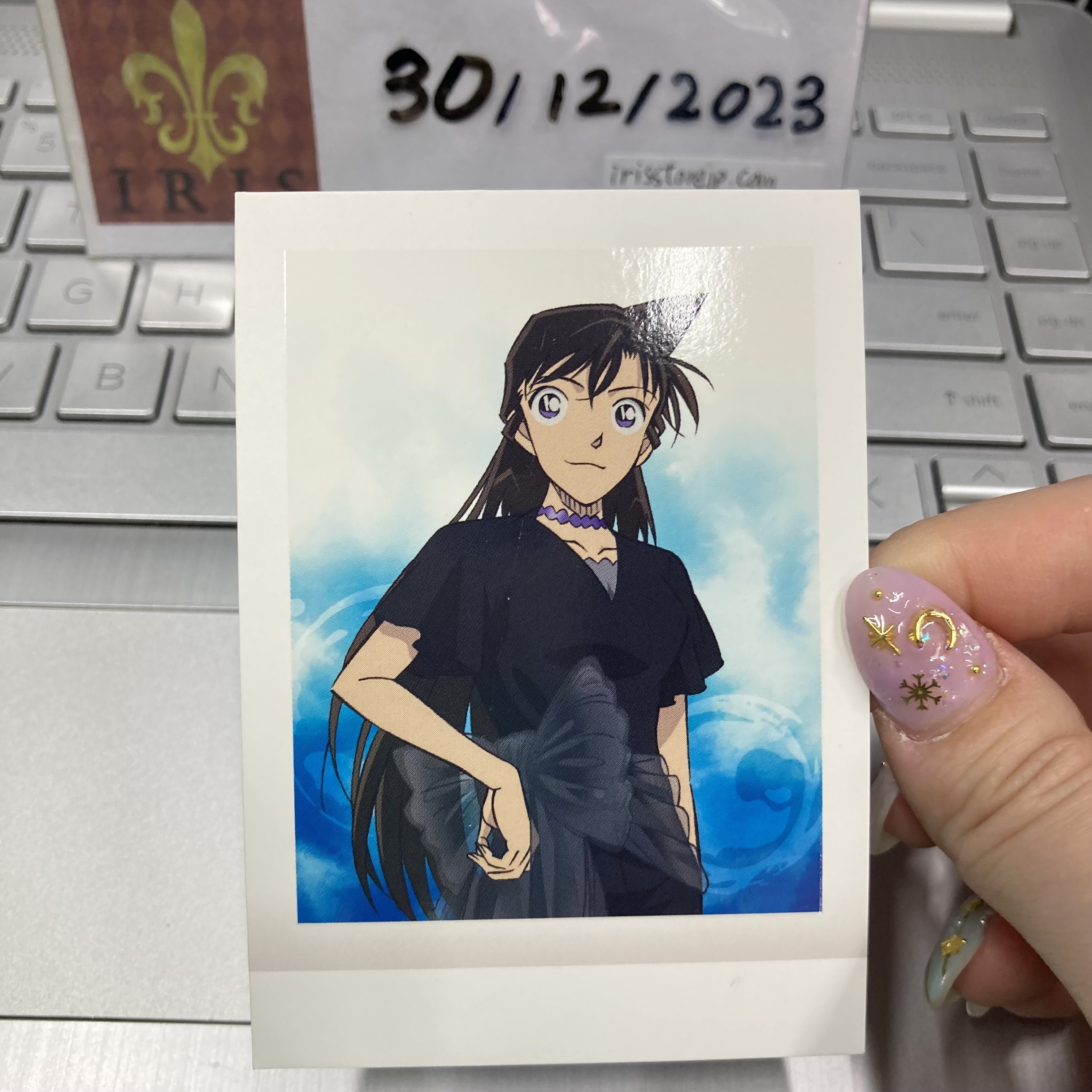 名偵探柯南 小蘭 拍立得