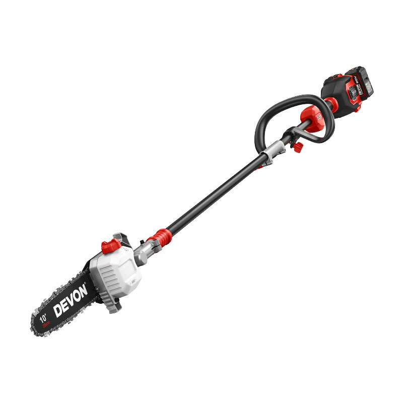 大有 DEVON｜4558-Li-40 鋰電高枝鏈鋸機（10"）