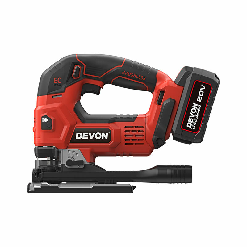 大有 DEVON｜ 5832-Li-20E 鋰電無刷曲線鋸