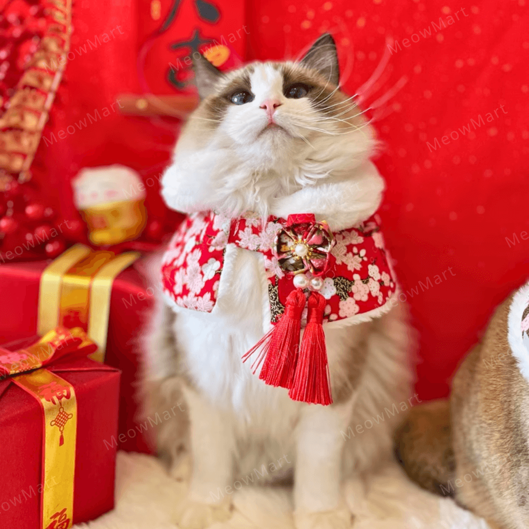 梅花迎春賀年披肩