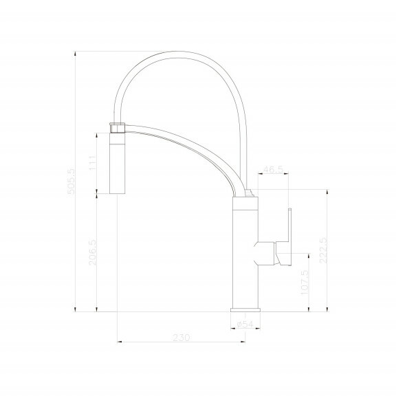 日日商 龍頭系列 廚房無鉛龍頭 EA-314-GB