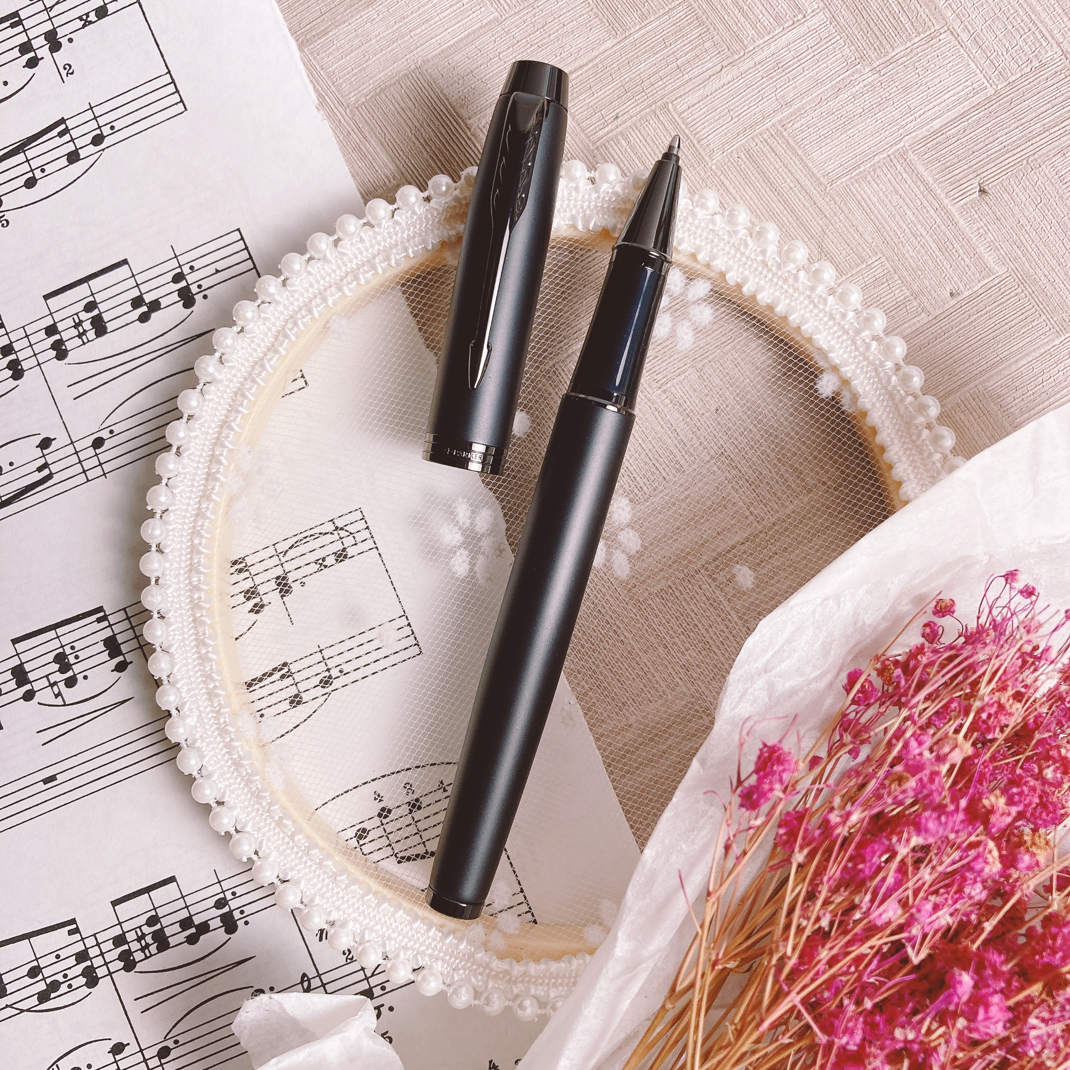 派克 PARKER｜ 新IM經典系列 鋼珠筆（全霧黑）