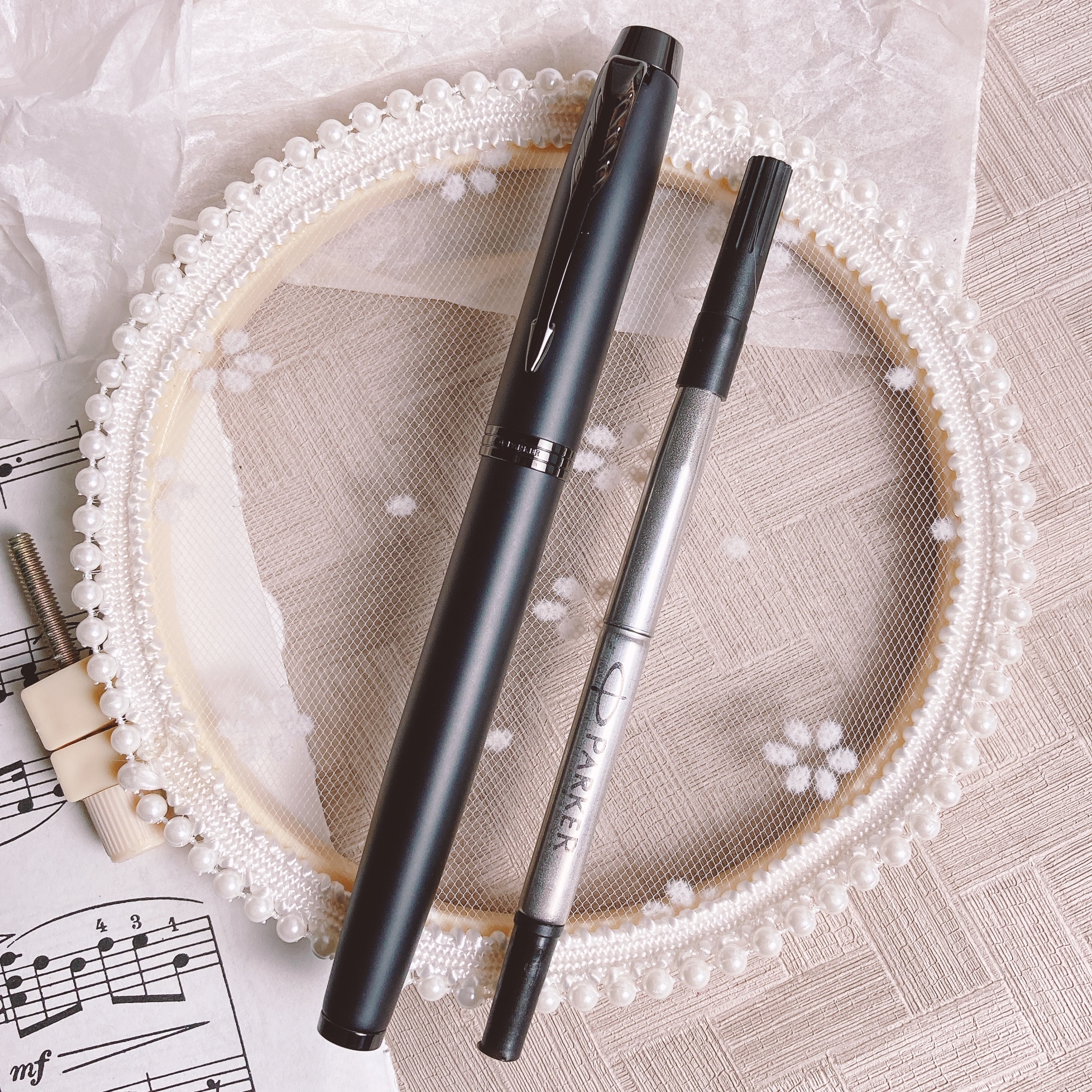 派克 PARKER｜ 新IM經典系列 鋼珠筆（全霧黑）