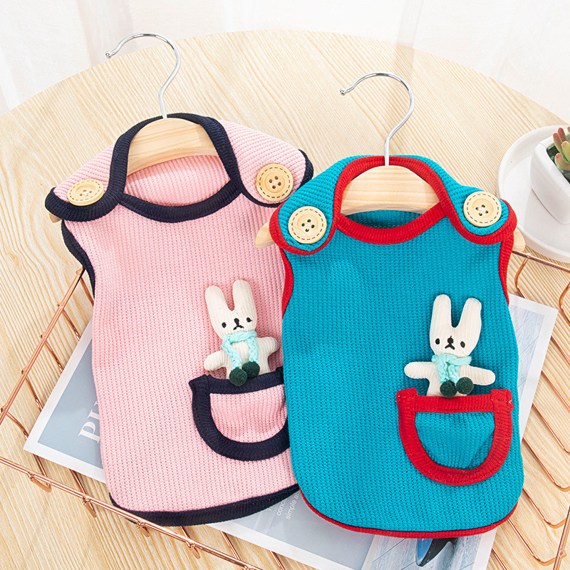 宠物衣服 可爱兔子小背心