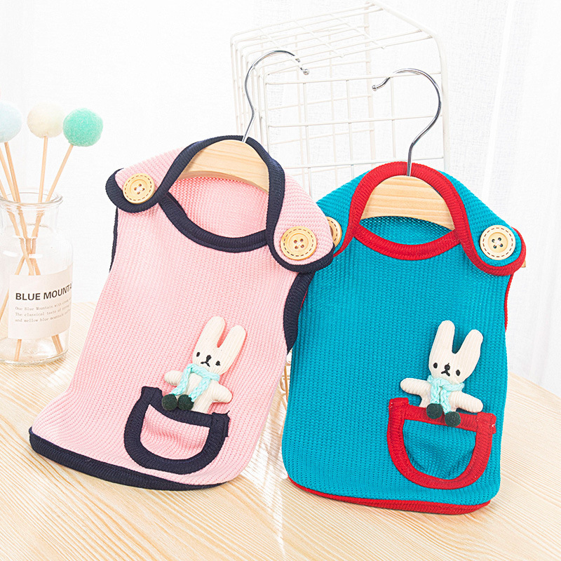 宠物衣服 可爱兔子小背心