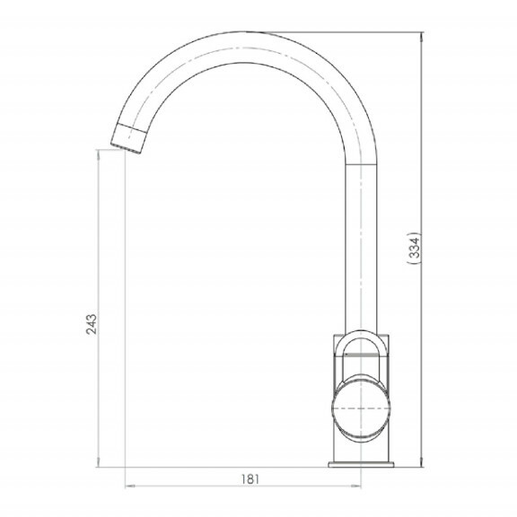 日日商 龍頭系列 檯面無鉛龍頭 EA-022-GB