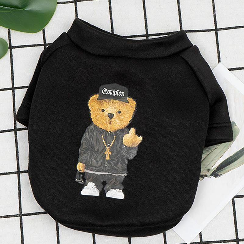 宠物衣服 潮牌小熊 T SHIRT