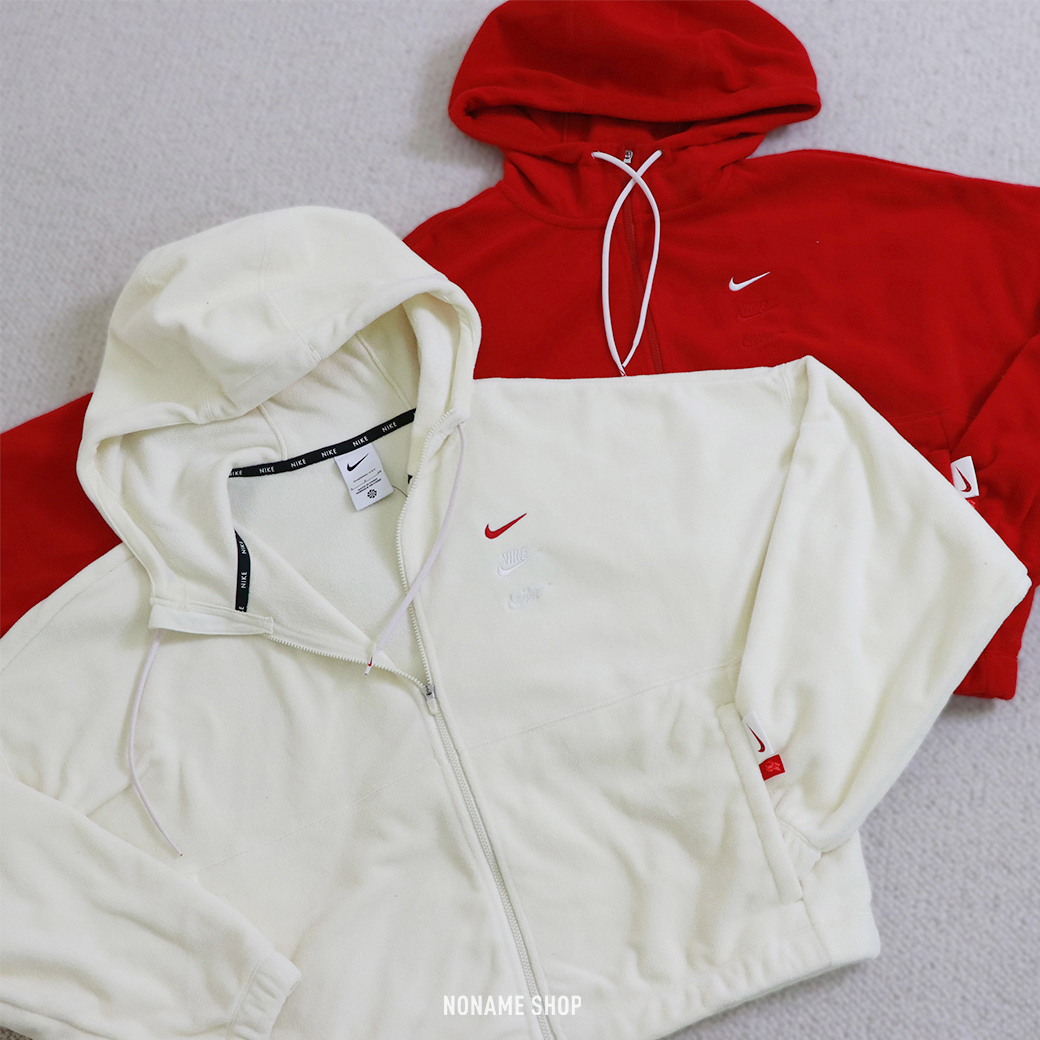 NIKE CNY 龍年 限定 THERMA-FIT 絨毛 搖粒絨 外套 三LOGO 兩色 (女款)