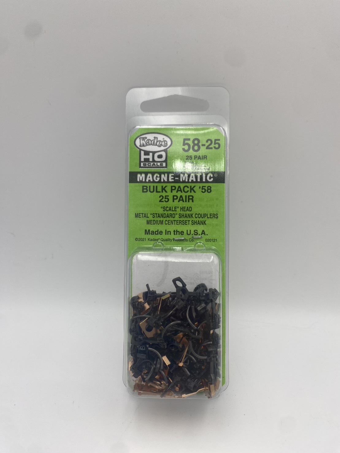 Kadee 58-25 HO規 金屬勾.25對