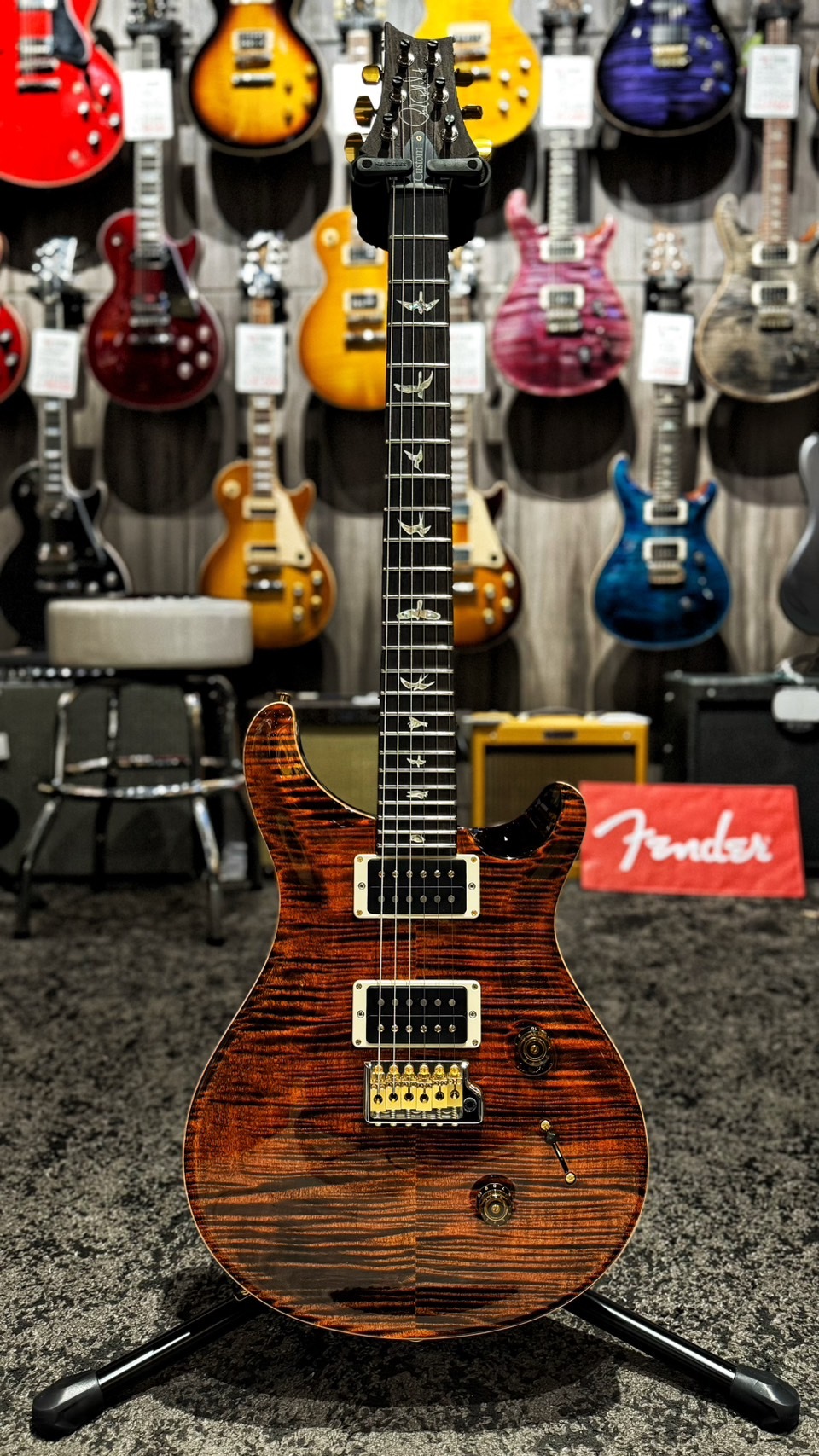 PRS Custom24 10Top Orange Tiger 公司貨【宛伶樂器】