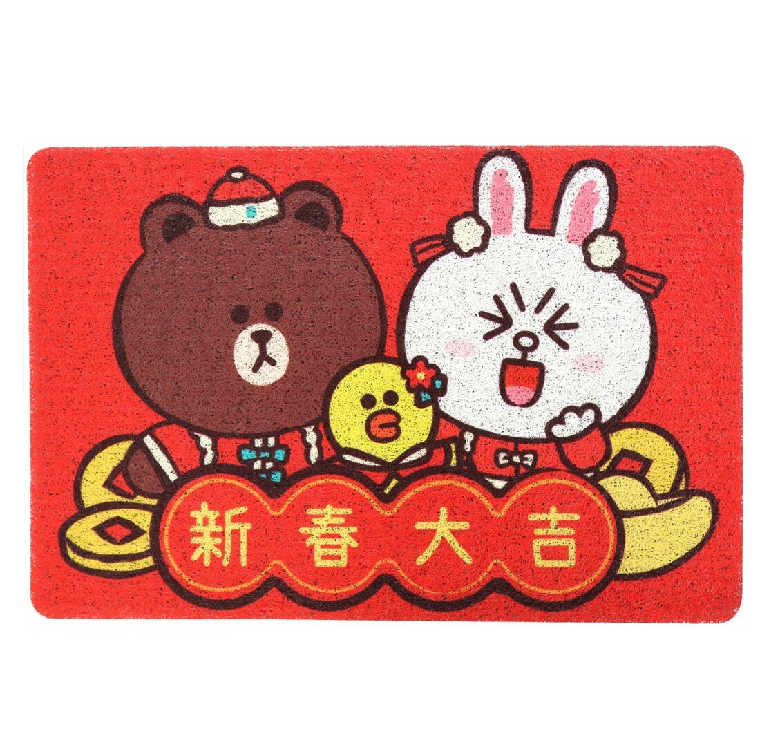 LINE FRIENDS 3M地板墊 地墊 地毯(新年版)