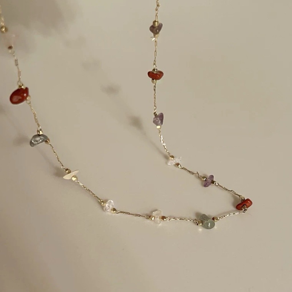 多巴胺天然水晶項鍊