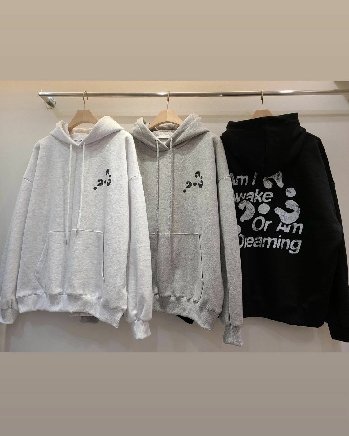 英文字圖案連帽衛衣 GAMBLE-034T