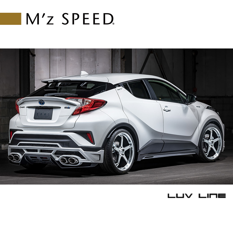 M'z SPEED LUV LINE 空力套件組 TOYOTA C-HR 2020- 小改款後車
