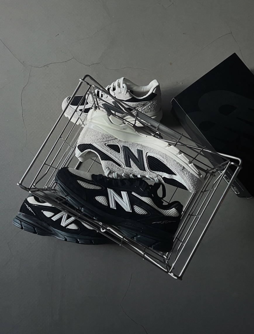 Joe Freshgoods x New Balance 990v4 1998 Intro 聯名 黑白 米黑 U990JS4/U990JR4