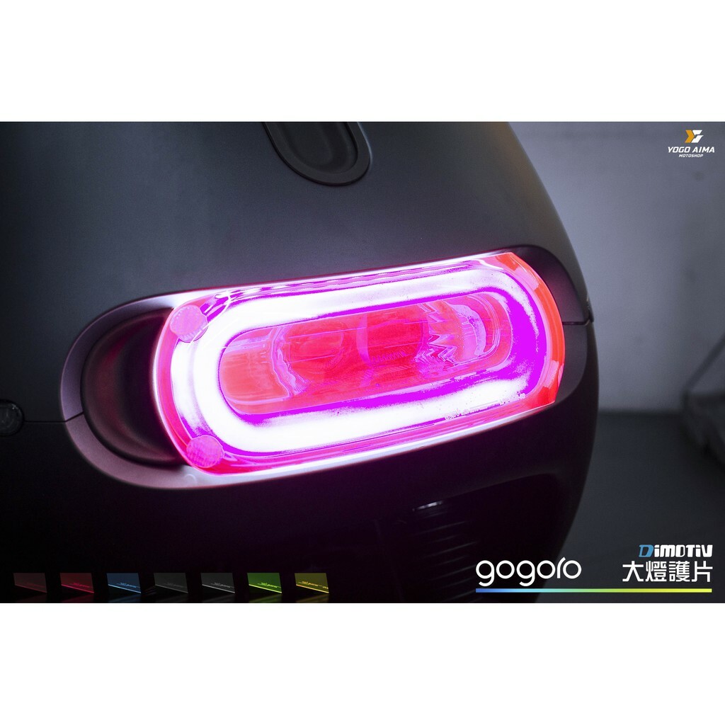 DMV GOGORO1/2 大燈護片