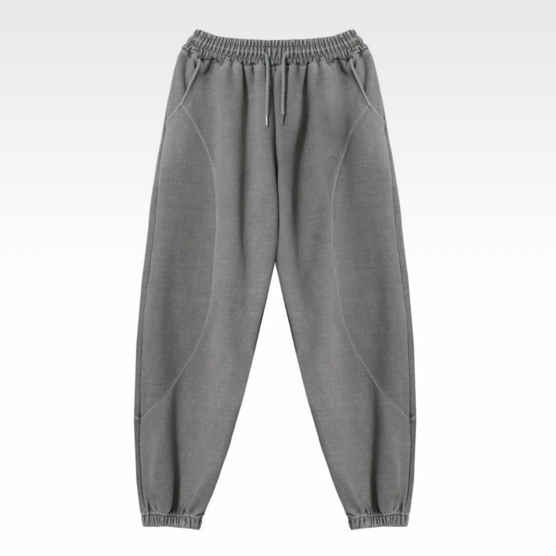 洗水棉質束腳運動褲 MONTH-012P